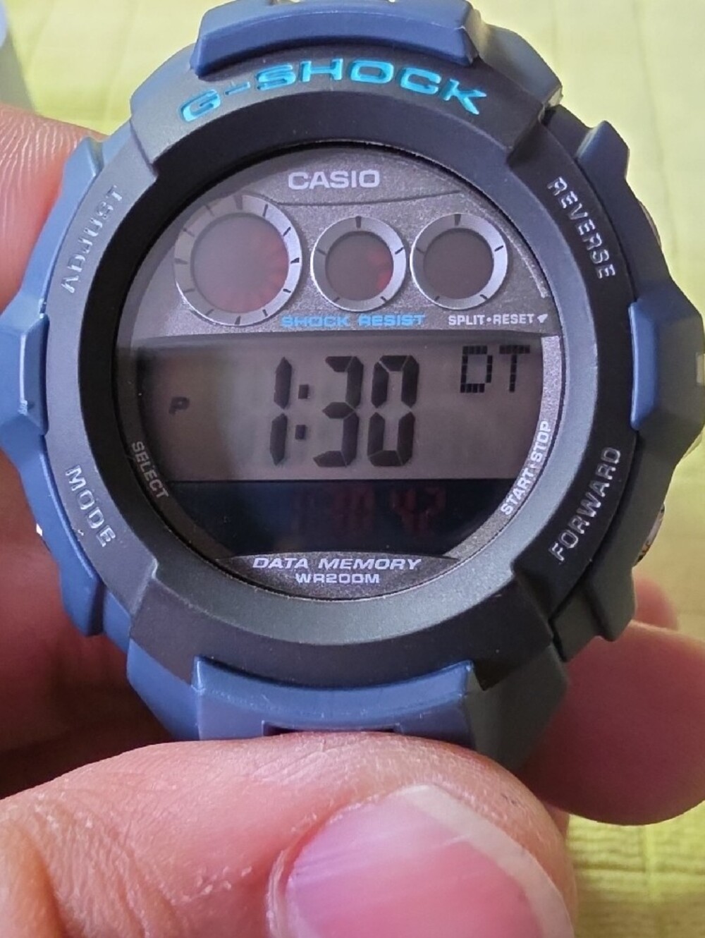 Vintage Casio G-Shock G-3010F-2AV Bue - Tested & Works Great - Picture 9 of 12